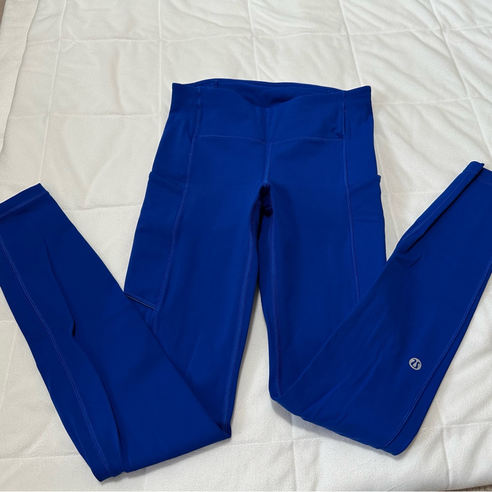 lululemon athletica Blue Leggings